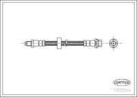 CORTECO 19032284 - Tubo flexible de frenos