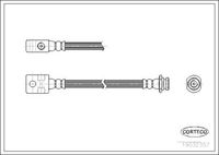 CORTECO 19032357 - Tubo flexible de frenos