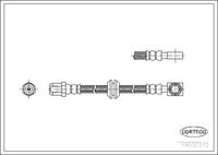 CORTECO 19032372 - Tubo flexible de frenos