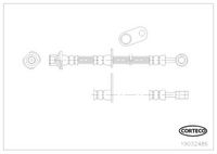 CORTECO 19032486 - Tubo flexible de frenos