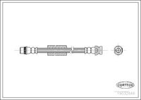 CORTECO 19032846 - Tubo flexible de frenos