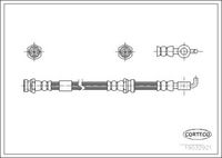 CORTECO 19032921 - Tubo flexible de frenos