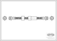 CORTECO 19032975 - Tubo flexible de frenos