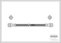 CORTECO 19033009 - Tubo flexible de frenos