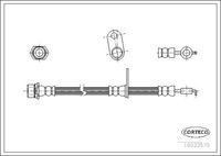 BOSCH 1987476270 - Tubo flexible de frenos