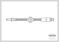 CORTECO 19035120 - Tubo flexible de frenos