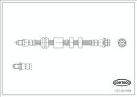 BOSCH 1987481563 - Tubo flexible de frenos