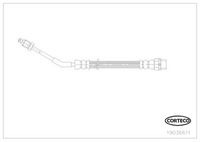 BOSCH 1987481599 - Tubo flexible de frenos