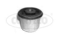 CORTECO 49356095 - Lado de montaje: Eje delantero abajo<br>Espesor [mm]: 74<br>Peso [kg]: 0,328<br>Número de piezas necesarias: 2<br>Material: Caucho/metal<br>Diámetro interior [mm]: 14<br>Diámetro exterior [mm]: 46,5<br>Tipo de cojinetes: Rodamiento de caucho-metal<br>