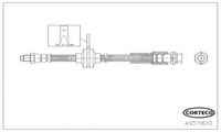 CORTECO 49371610 - Tubo flexible de frenos