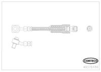 BOSCH 1987481809 - Tubo flexible de frenos