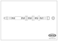 CORTECO 49416136 - Tubo flexible de frenos