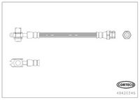 CORTECO 49420346 - Tubo flexible de frenos