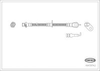 CORTECO 49439742 - Tubo flexible de frenos