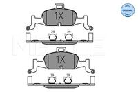 MAGNETI MARELLI PF1307 - Lado de montaje: Eje delantero<br>Sistema de frenos: ATE<br>Altura 1 [mm]: 99<br>Espesor/grosor 1 [mm]: 16<br>Contacto avisador de desgaste: preparado para indicador desgaste<br>