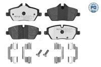 MAGNETI MARELLI PF0626 - Juego de pastillas de freno