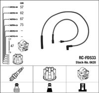 NGK 0628 - Juego de cables de encendido