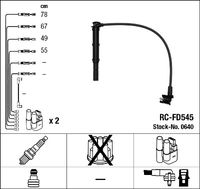 NGK 0640 - Juego de cables de encendido