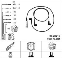 NGK 0751 - Juego de cables de encendido