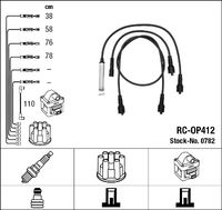 NGK 0782 - Juego de cables de encendido