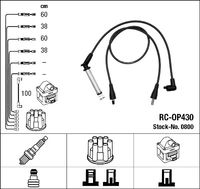 NGK 0800 - Juego de cables de encendido