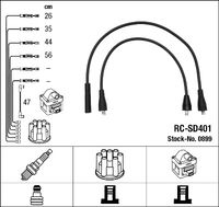 NGK 0899 - Juego de cables de encendido