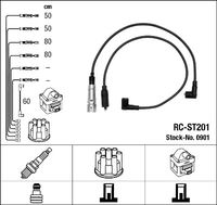 NGK 0901 - Juego de cables de encendido