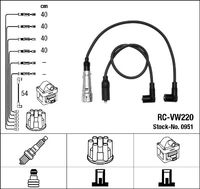 NGK 0951 - Juego de cables de encendido