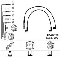 NGK 0954 - Juego de cables de encendido