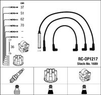 NGK 1689 - Juego de cables de encendido