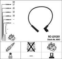 NGK 4943 - Juego de cables de encendido