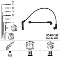 NGK 6206 - Juego de cables de encendido