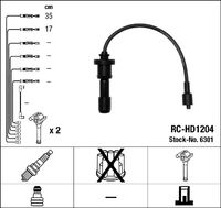 NGK 6301 - Juego de cables de encendido