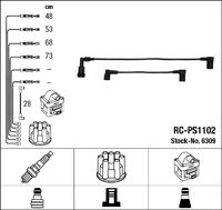 NGK 6309 - Juego de cables de encendido