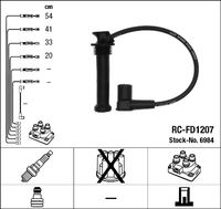 NGK 6984 - Juego de cables de encendido