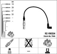 NGK 7044 - Juego de cables de encendido