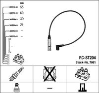 NGK 7061 - Juego de cables de encendido