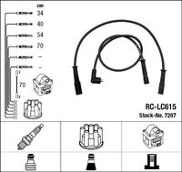 NGK 7207 - Juego de cables de encendido