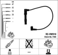 NGK 7306 - Juego de cables de encendido