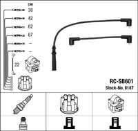 NGK 8187 - Juego de cables de encendido