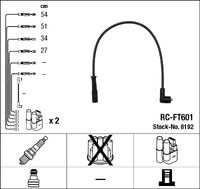 NGK 8192 - Juego de cables de encendido