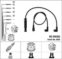 NGK 8268 - Juego de cables de encendido