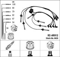 NGK 8629 - Juego de cables de encendido