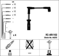 NGK 44255 - Juego de cables de encendido