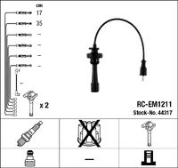 NGK 44317 - Juego de cables de encendido