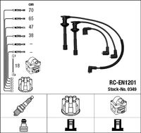 NGK 0349 - Juego de cables de encendido