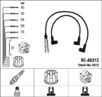 NGK 0512 - Juego de cables de encendido