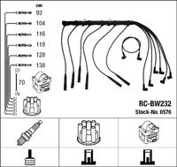 NGK 0576 - Juego de cables de encendido