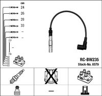 NGK 0579 - Juego de cables de encendido