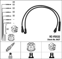 NGK 0627 - Juego de cables de encendido